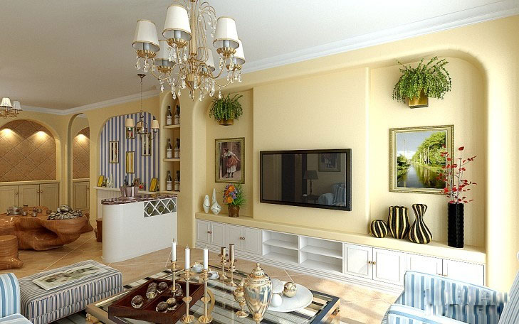 用好這幾個搭配原則，讓你家的電視背景墻總是美美的！