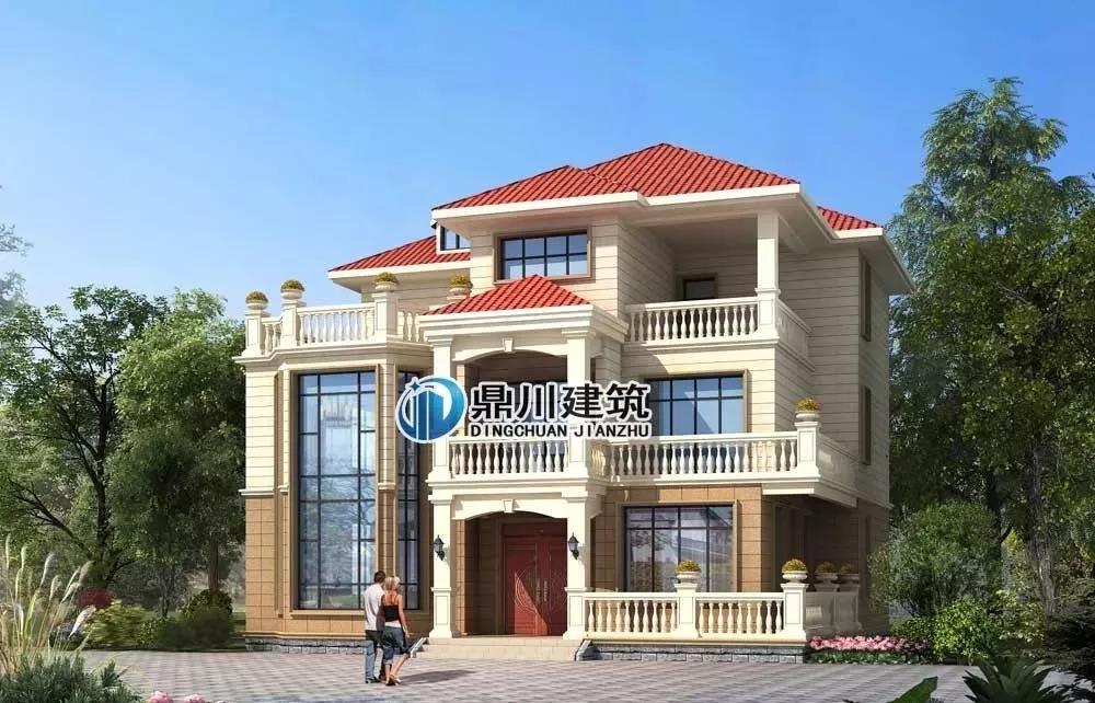 分享：網(wǎng)友自建三層別墅過程，大門花了6萬，大家看值不值!