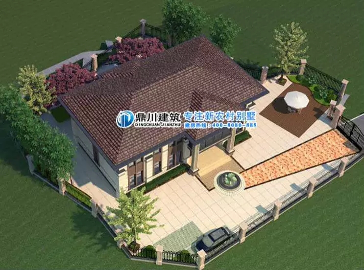 8款二層帶庭院農(nóng)村別墅，有院子車庫(kù)大露臺(tái)才是完美愜意人生！