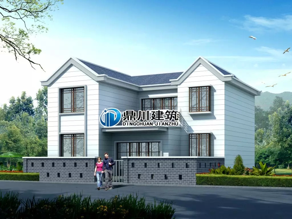 8款二層帶庭院農(nóng)村別墅，有院子車庫(kù)大露臺(tái)才是完美愜意人生！