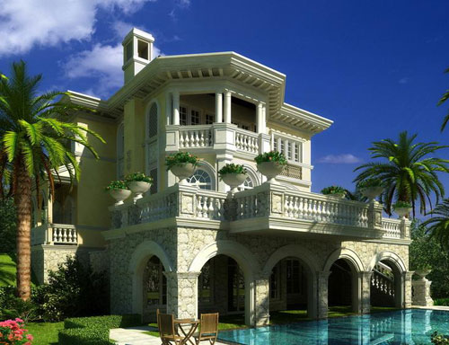 歐式別墅設(shè)計特點