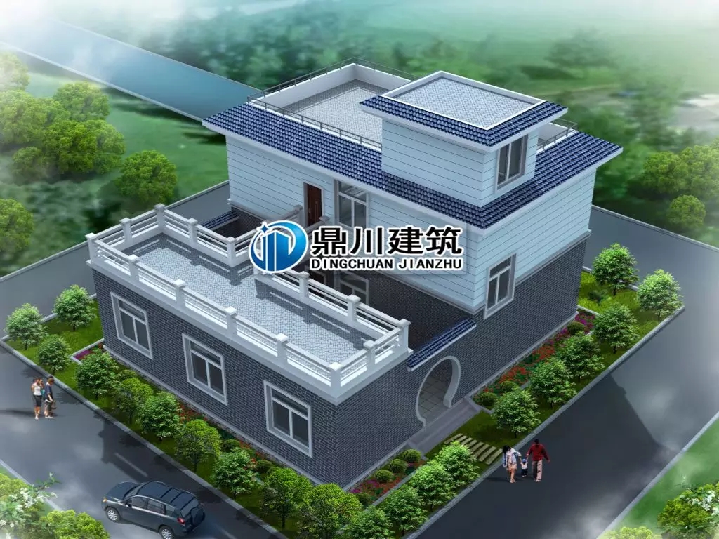 8款二層帶庭院農(nóng)村別墅，有院子車庫(kù)大露臺(tái)才是完美愜意人生！