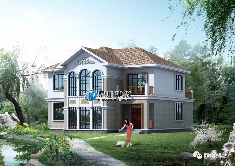 6款美式風格小別墅，清新雅致，充滿田園氣息！