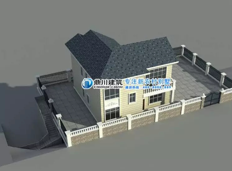 8款二層帶庭院農(nóng)村別墅，有院子車庫(kù)大露臺(tái)才是完美愜意人生！