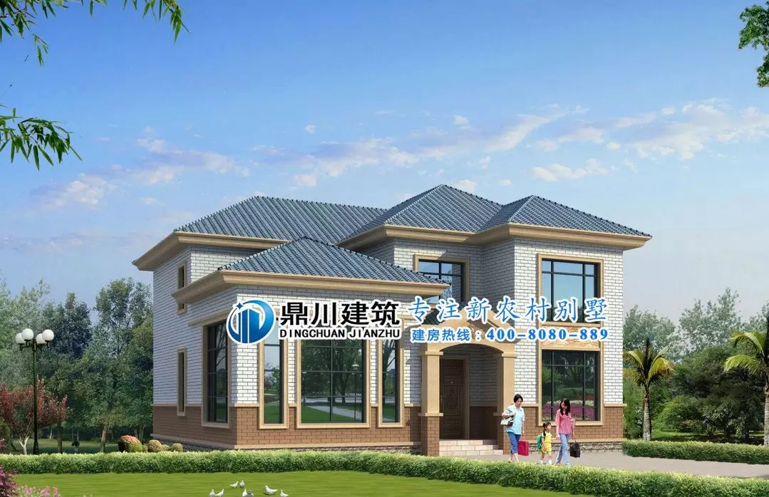 8款二層帶庭院農(nóng)村別墅，有院子車庫(kù)大露臺(tái)才是完美愜意人生！