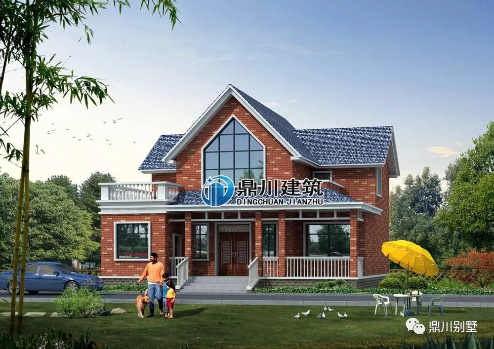 6款美式風格小別墅，清新雅致，充滿田園氣息！